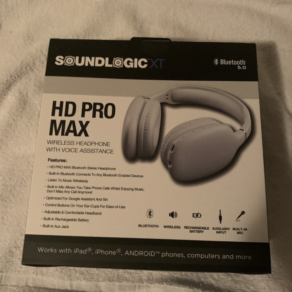 SOUND LOGIC HD PRO MAX BLUETOOTH HEADSET - Picture 3 of 4
